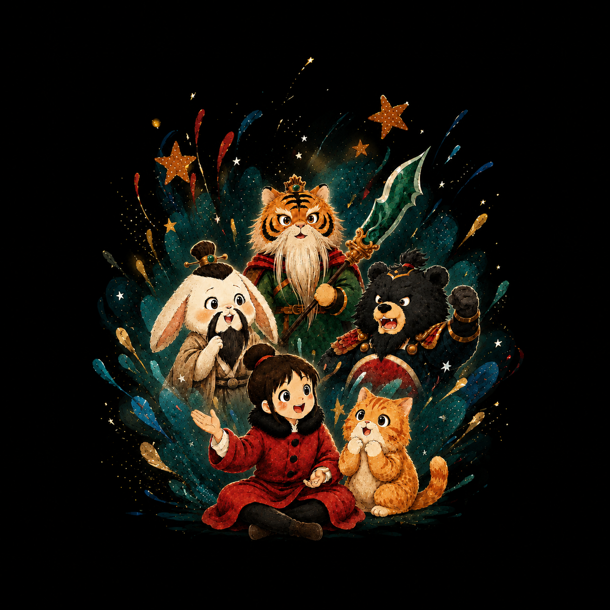 小朋友讲三国
